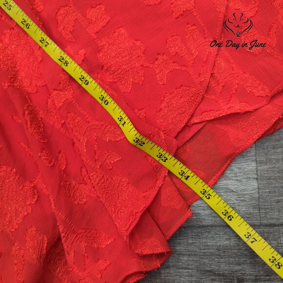 Premier Amour Sleeveless V Neck Mini Dress Size 8 - Picture 6 of 7